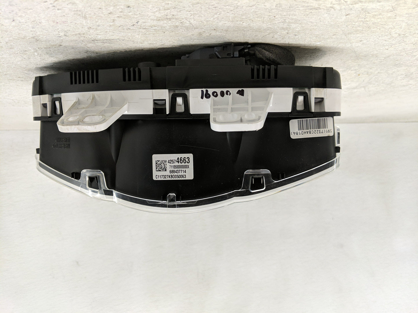 2016-2018 Chevrolet Spark Instrument Cluster Speedometer Gauges P/N:42574663 Fits Fits 2016 2017 2018 OEM Used Auto Parts - 