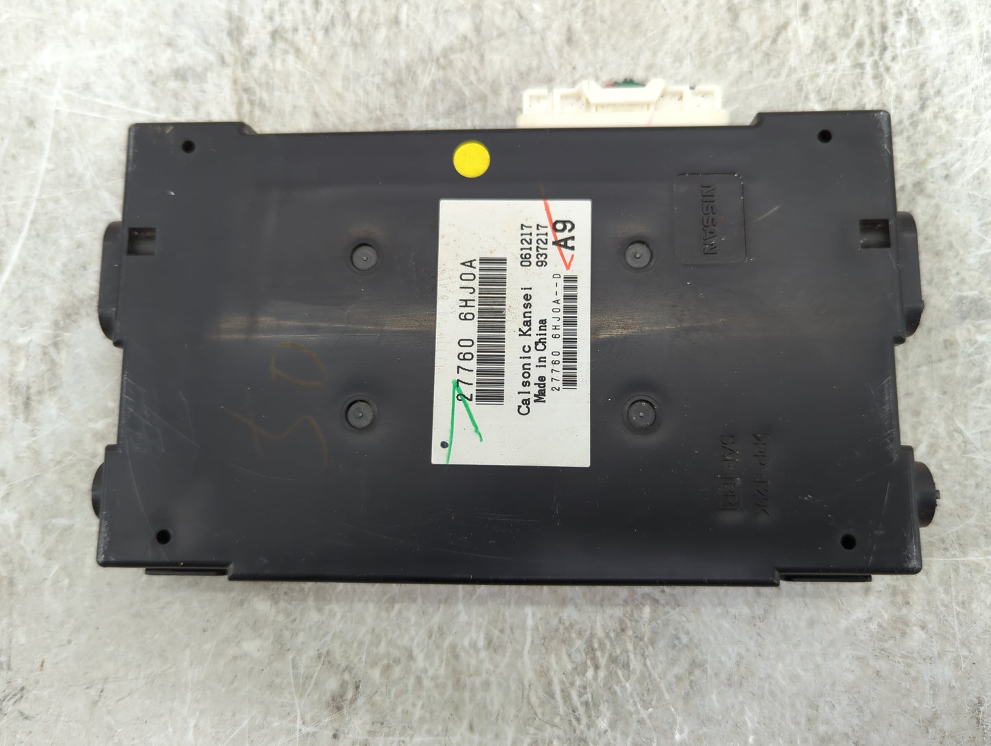 2018 Chevrolet Spark Climate Control Module Temperature AC/Heater Replacement P/N:27760 6HJ0A Fits OEM Used Auto Parts - Oem