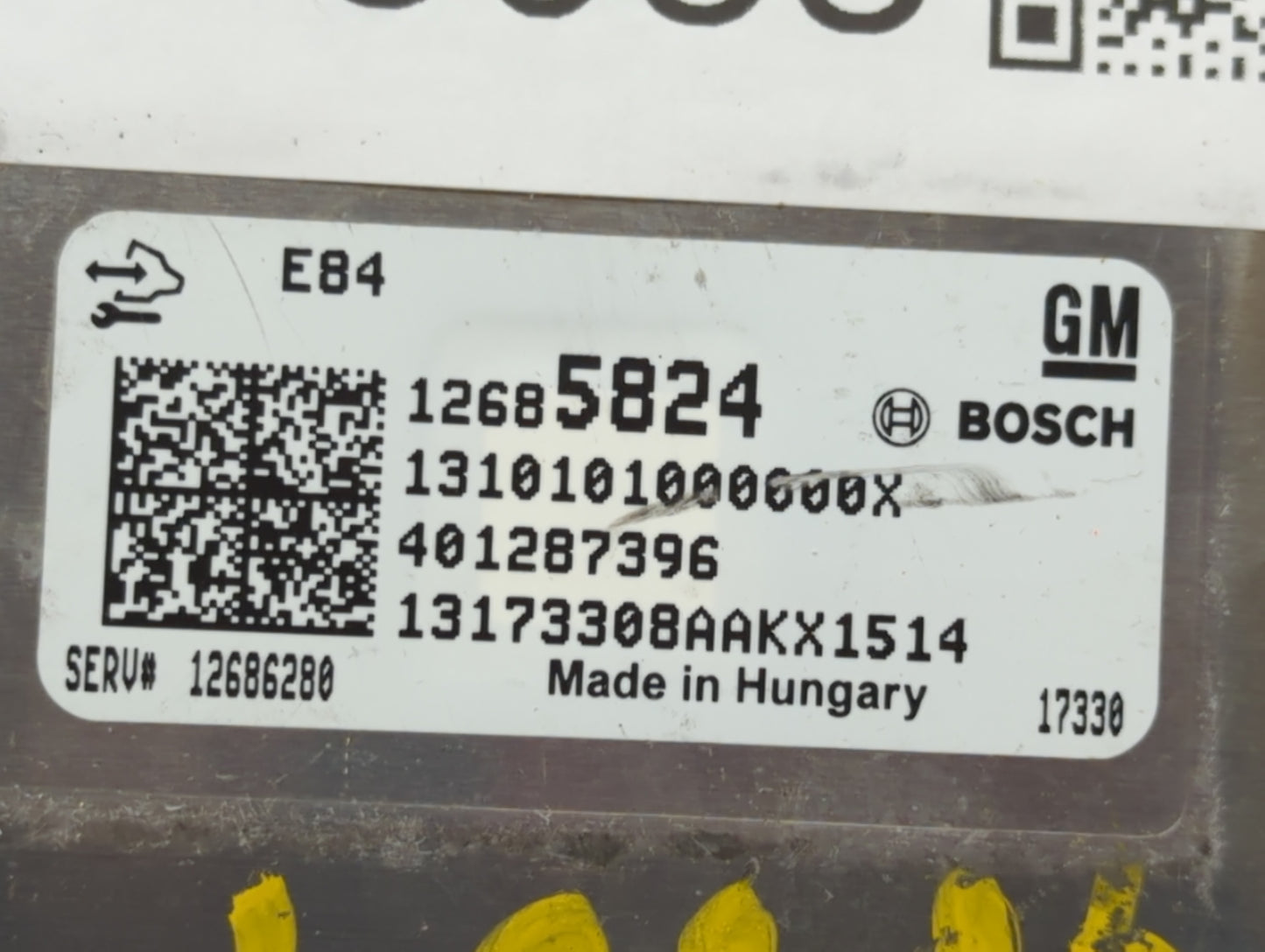2018 Chevrolet Spark PCM Engine Control Computer ECU ECM PCU OEM P/N:12685824 39199-3BAC0 Fits OEM Used Auto Parts - Oemused