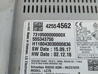2017-2018 Chevrolet Spark Radio AM FM Cd Player Receiver Replacement P/N:42554562 Fits Fits 2017 2018 2019 OEM Used Auto Par