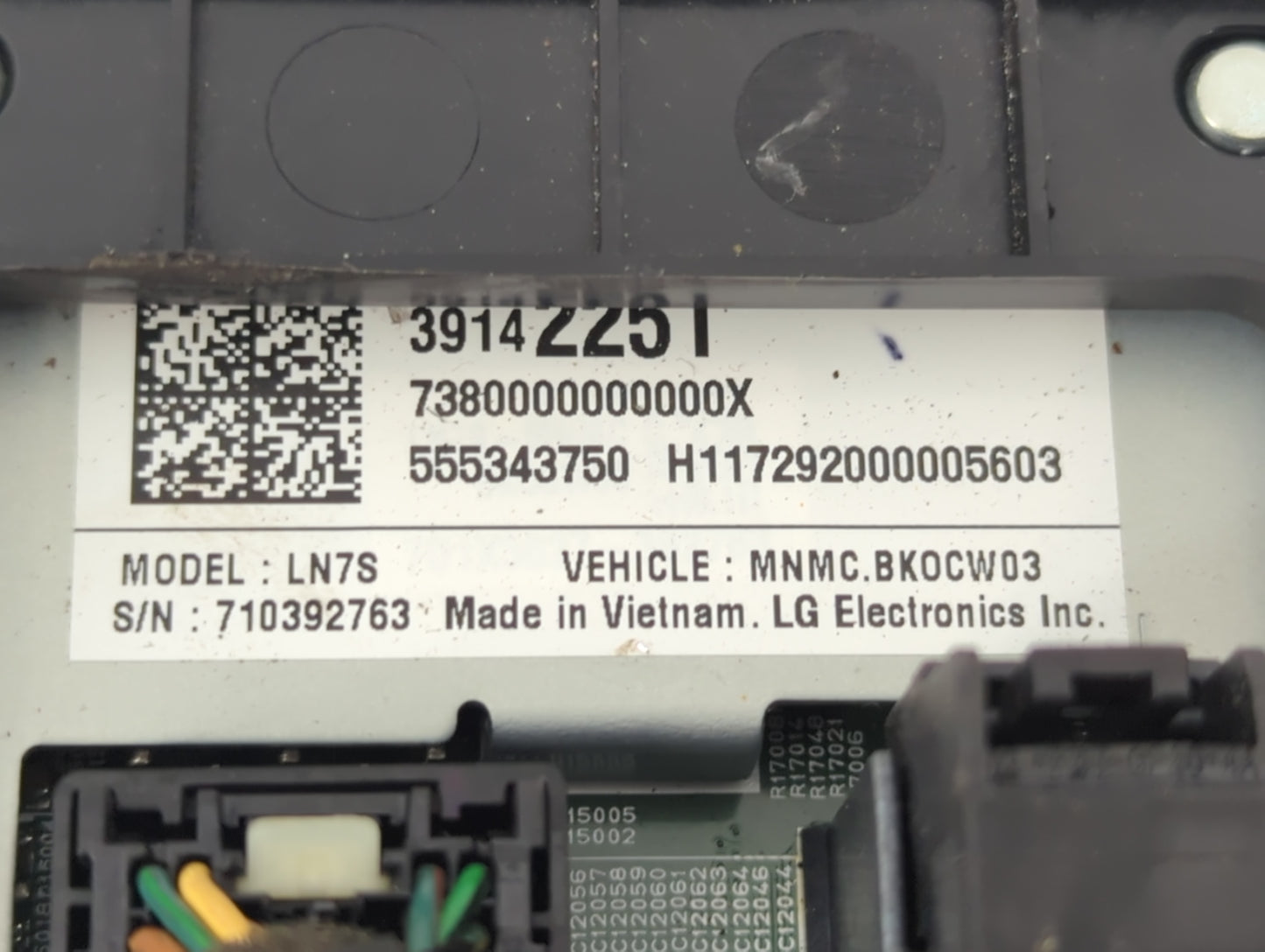 Chevrolet Spark Am Fm Cd Player Radio Receiver - Oemusedautoparts1.com