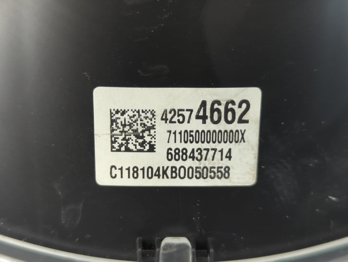 2016-2018 Chevrolet Spark Instrument Cluster Speedometer Gauges P/N:42574662 Fits Fits 2016 2017 2018 OEM Used Auto Parts - 