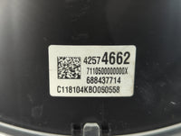 2016-2018 Chevrolet Spark Instrument Cluster Speedometer Gauges P/N:42574662 Fits Fits 2016 2017 2018 OEM Used Auto Parts - 