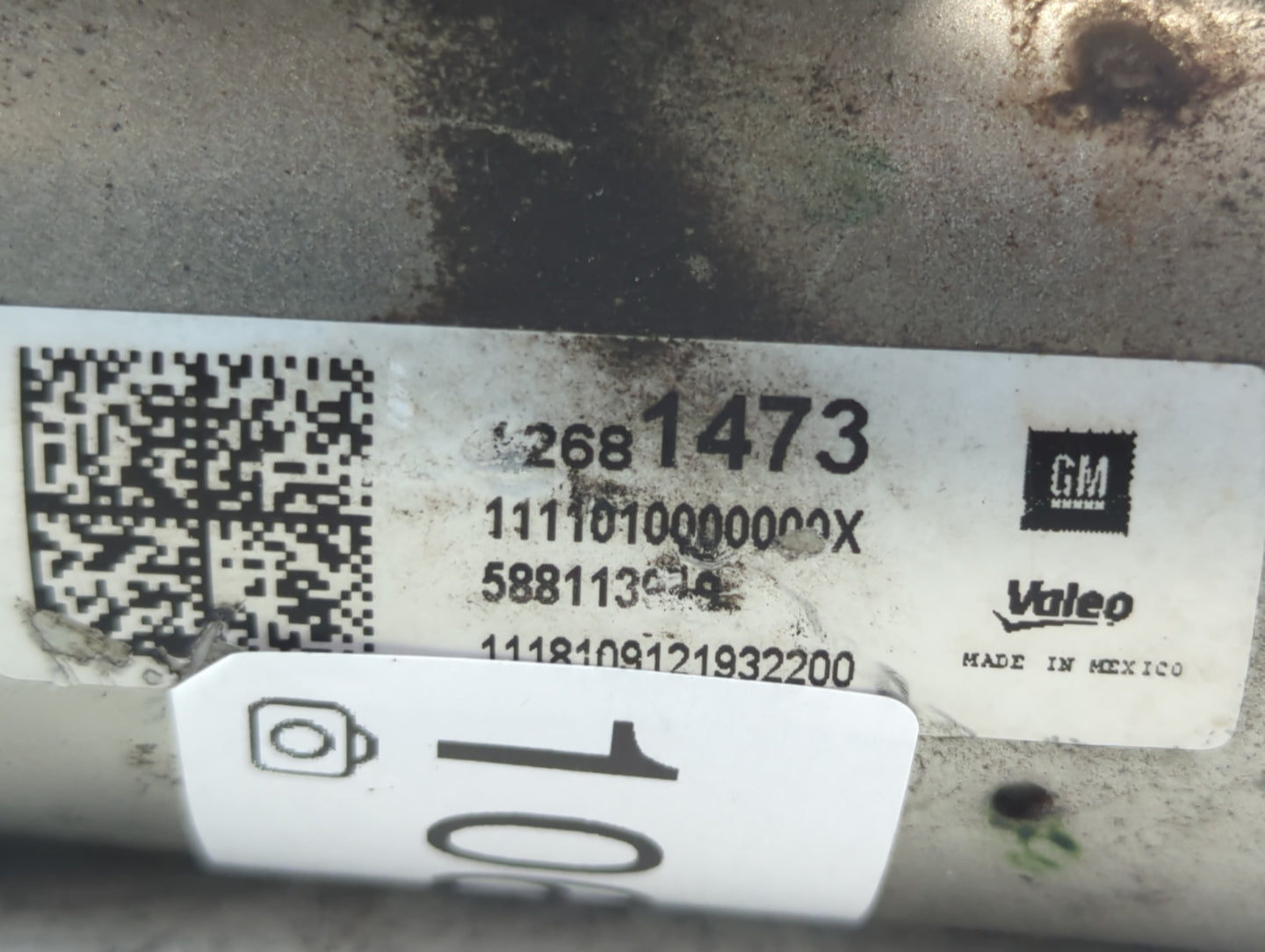 2018 Chevrolet Suburban 1500 Car Starter Motor Solenoid OEM P/N:12681473 Fits Fits 2014 2015 2016 2017 2019 2020 OEM Used Au