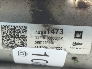 2018 Chevrolet Suburban 1500 Car Starter Motor Solenoid OEM P/N:12681473 Fits Fits 2014 2015 2016 2017 2019 2020 OEM Used Auto Parts