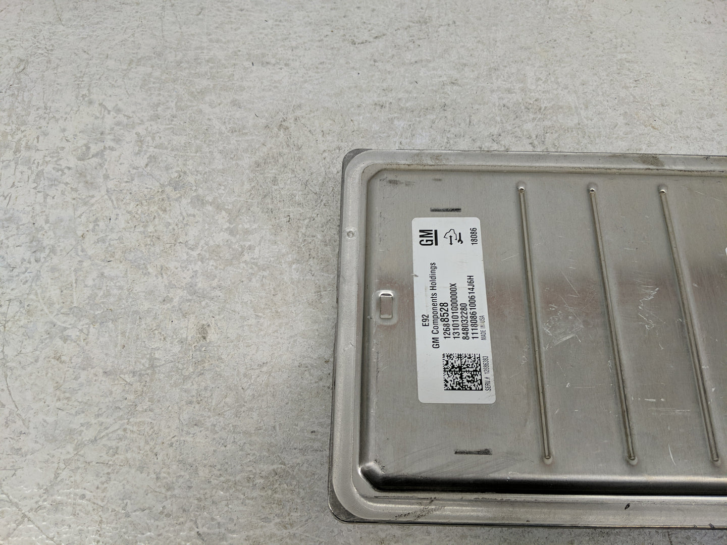 2018 Chevrolet Suburban 1500 PCM Engine Control Computer ECU ECM PCU OEM P/N:848032280 12688528 Fits Fits 2019 OEM Used Auto