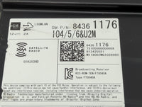 2018 Chevrolet Suburban 1500 Radio AM FM Cd Player Receiver Replacement P/N:84361176 Fits Fits 2016 2017 2019 2020 OEM Used 