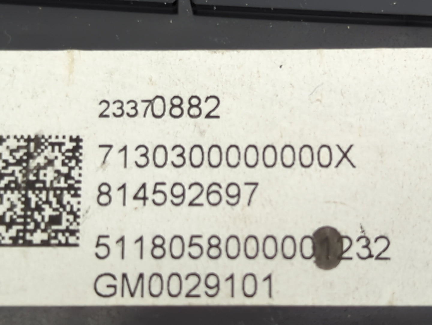 2018 Chevrolet Suburban 1500 Information Display Screen - Oemusedautoparts1.com