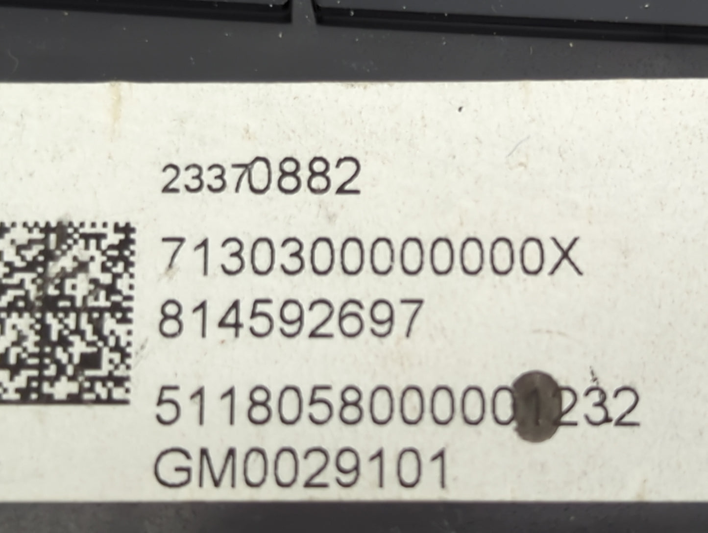 2018 Chevrolet Suburban 1500 Information Display Screen - Oemusedautoparts1.com