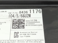 2018 Chevrolet Suburban 1500 Radio AM FM Cd Player Receiver Replacement P/N:84361176 FT0040A Fits Fits 2017 2019 OEM Used Au