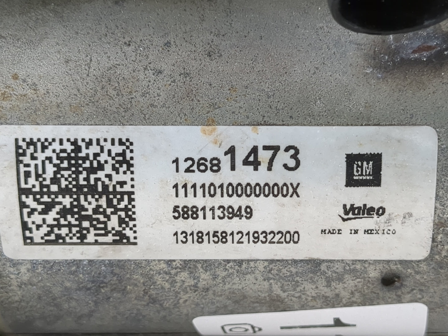 2015-2020 Chevrolet Tahoe Car Starter Motor Solenoid OEM P/N:12681473 Fits Fits 2014 2015 2016 2017 2018 2019 2020 OEM Used 
