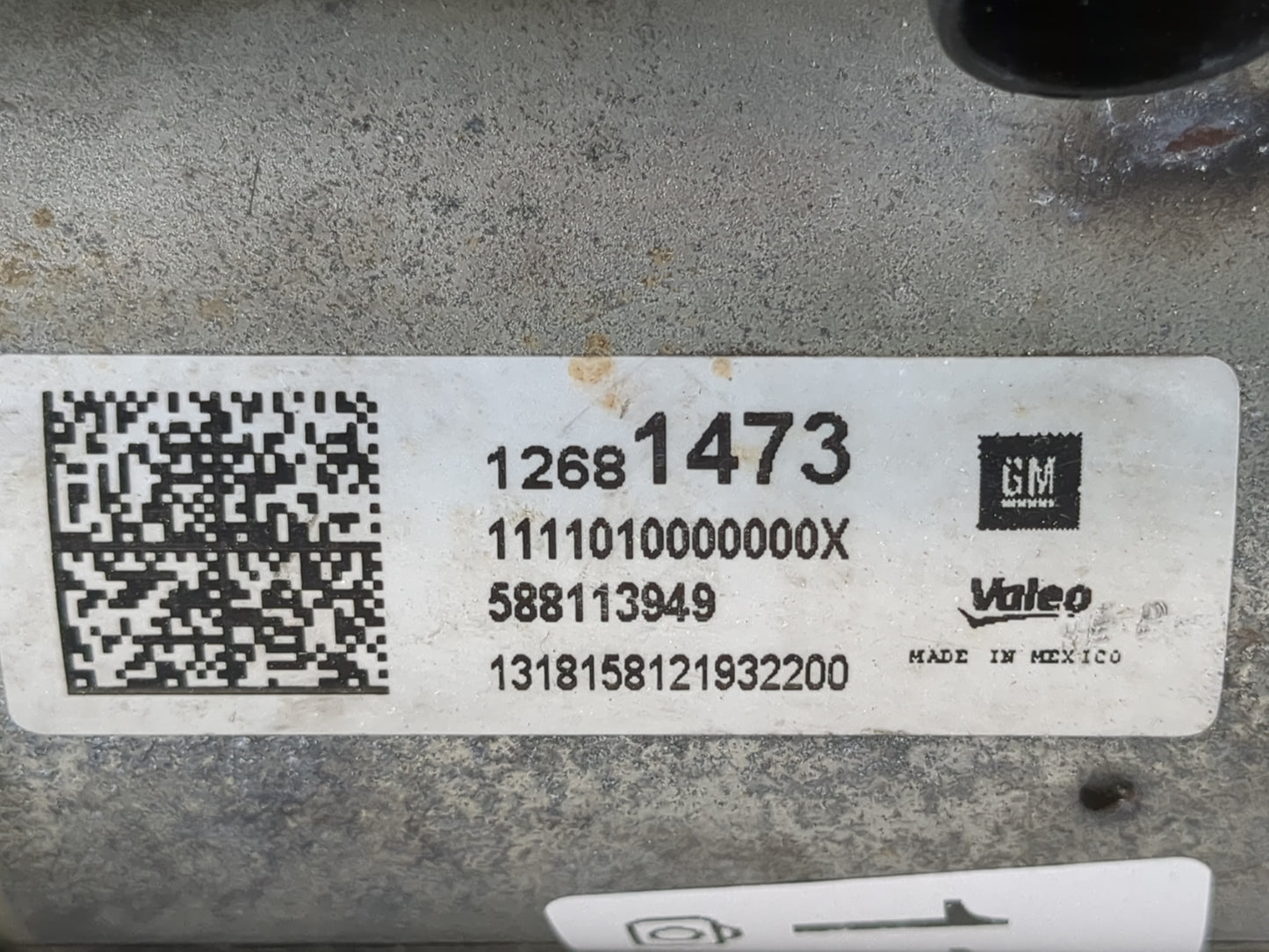 2015-2020 Chevrolet Tahoe Car Starter Motor Solenoid OEM P/N:12681473 Fits Fits 2014 2015 2016 2017 2018 2019 2020 OEM Used 