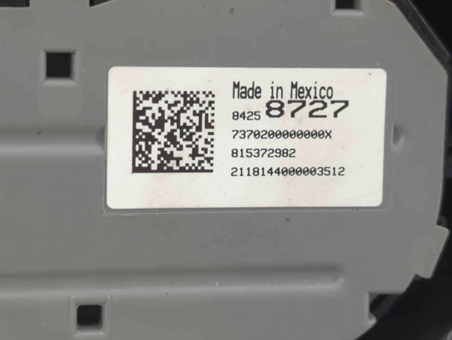 2018 Chevrolet Tahoe Climate Control Module Temperature AC/Heater Replacement P/N:84258727 815372982 Fits OEM Used Auto Part