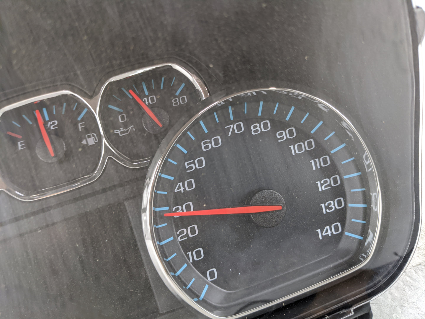 2018 Chevrolet Tahoe Instrument Cluster Speedometer Gauges P/N:84390802 28612292, 812812097, 4918135BBV52QGN0 Miles: Fits OE