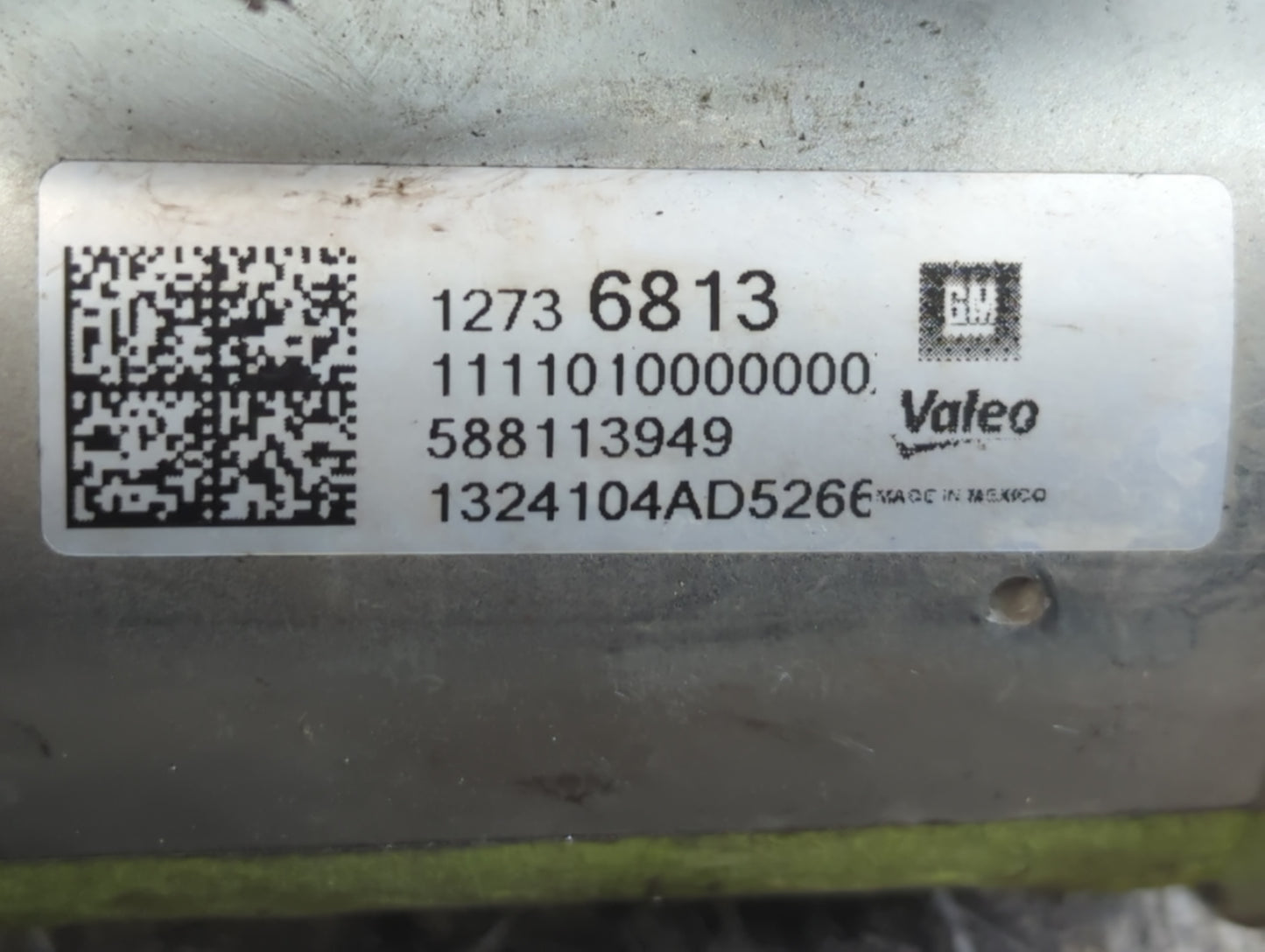 2015-2020 Chevrolet Tahoe Car Starter Motor Solenoid OEM P/N:12736813 Fits Fits 2014 2015 2016 2017 2018 2019 2020 OEM Used 