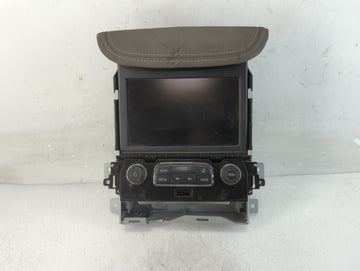 2017-2020 Chevrolet Tahoe Radio AM FM Cd Player Receiver Replacement P/N:84355887 Fits Fits 2017 2018 2019 2020 OEM Used Aut