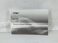 2018 Chevrolet Traverse Owners Manual Book Guide P/N:23168733 A OEM Used Auto Parts - Oemusedautoparts1.com