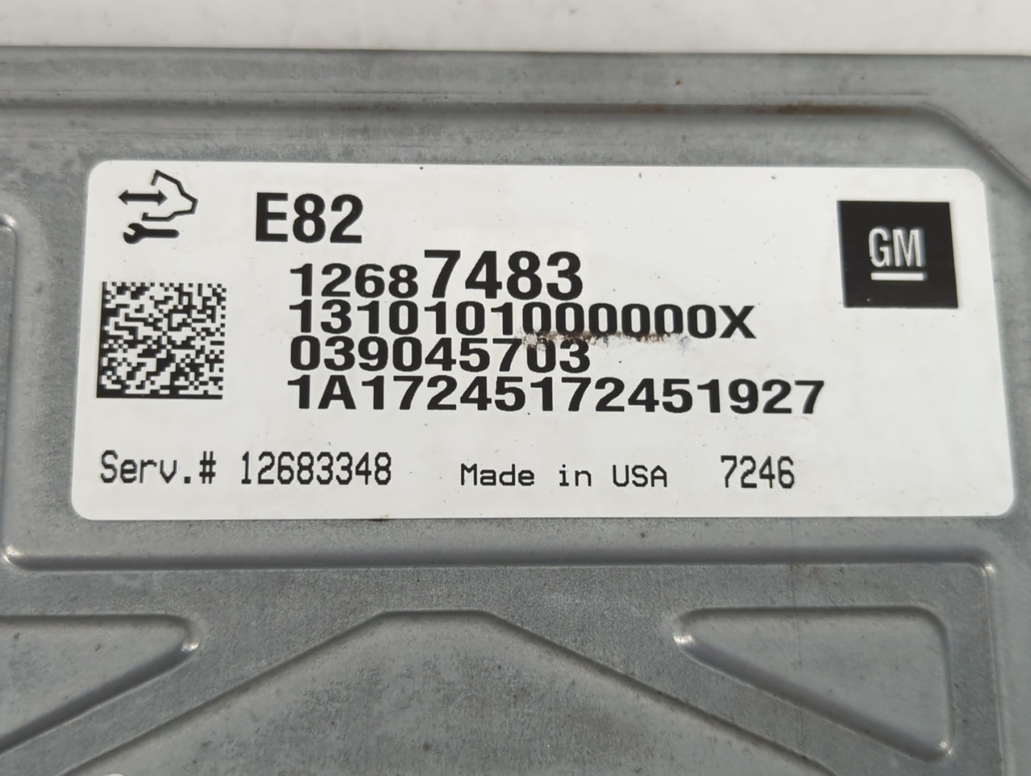 2018-2022 Chevrolet Traverse PCM Engine Control Computer ECU ECM PCU OEM P/N:12687483 Fits Fits 2016 2017 2018 2019 2020 202