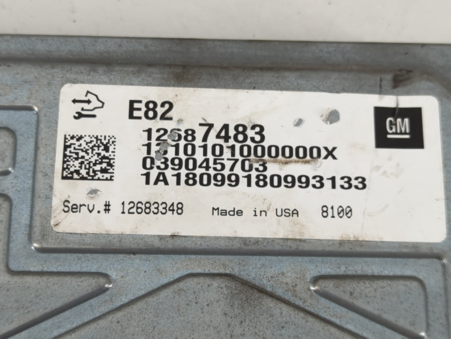 2018-2022 Chevrolet Traverse PCM Engine Control Computer ECU ECM PCU OEM P/N:12687483 Fits Fits 2016 2017 2018 2019 2020 202