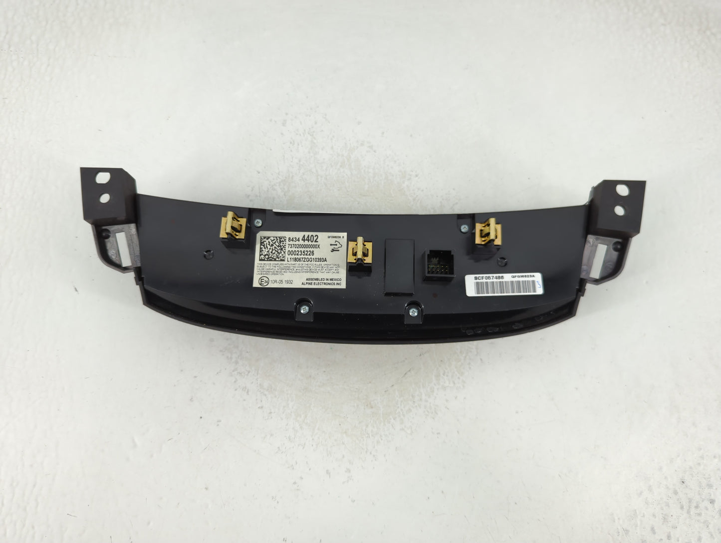 2018-2022 Chevrolet Traverse Climate Control Module Temperature AC/Heater Replacement P/N:84344402 Fits OEM Used Auto Parts 