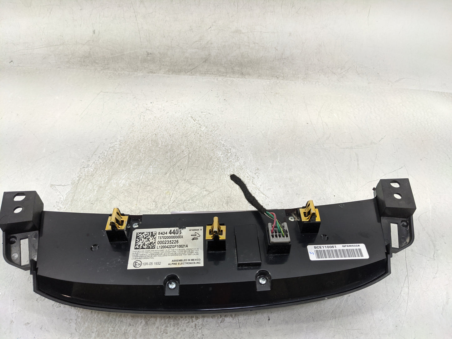 2018-2022 Chevrolet Traverse Climate Control Module Temperature AC/Heater Replacement P/N:84344401 Fits OEM Used Auto Parts 