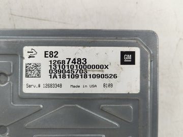 2018-2022 Chevrolet Traverse PCM Engine Control Computer ECU ECM PCU OEM P/N:12687483 Fits Fits 2016 2017 2018 2019 2020 2021 2022 OEM Used Auto Parts