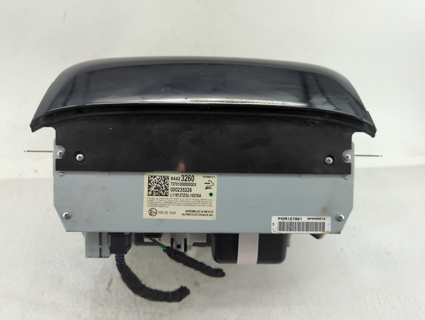 2018-2021 Chevrolet Traverse Radio AM FM Cd Player Receiver Replacement P/N:84423260 Fits Fits 2018 2019 2020 2021 OEM Used 