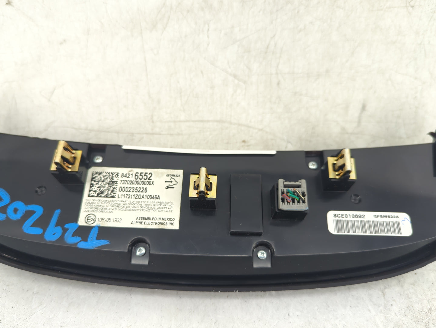 2018 Chevrolet Traverse Climate Control Module Temperature AC/Heater Replacement P/N:84216552 Fits OEM Used Auto Parts - Oem