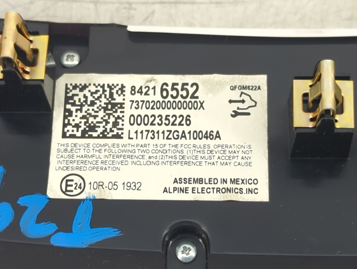 2018 Chevrolet Traverse Climate Control Module Temperature AC/Heater Replacement P/N:84216552 Fits OEM Used Auto Parts - Oem