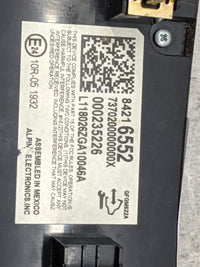 2018 Chevrolet Traverse Climate Control Module Temperature AC/Heater Replacement P/N:84216552 000235226, L118026ZGA10046A Fi
