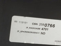 2018 Chevrolet Traverse Radio AM FM Cd Player Receiver Replacement P/N:4701 Fits OEM Used Auto Parts - Oemusedautoparts1.com