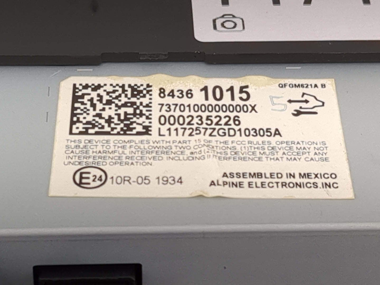 2018-2022 Chevrolet Traverse Information Display Screen - Oemusedautoparts1.com