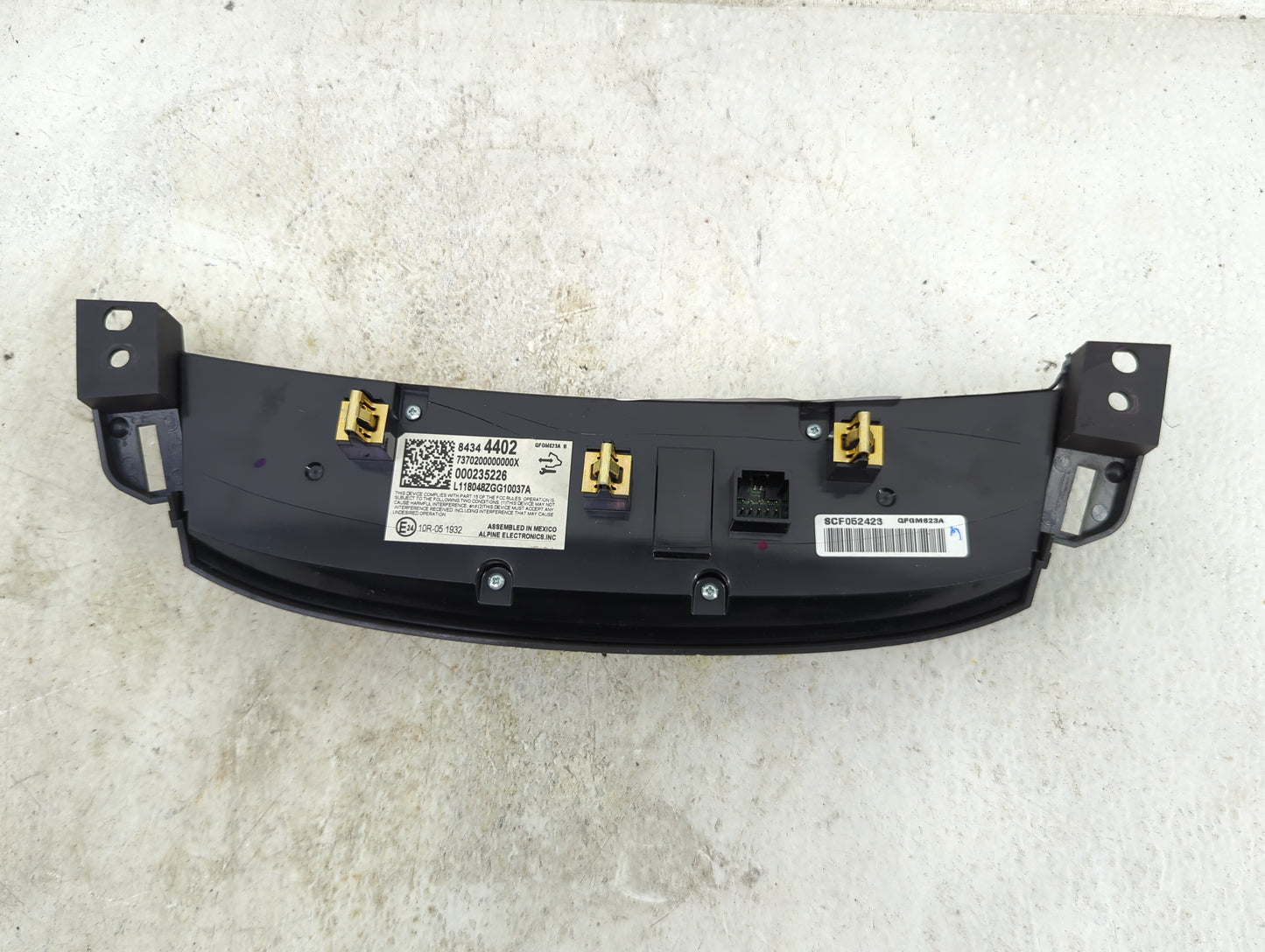 2018-2022 Chevrolet Traverse Climate Control Module Temperature AC/Heater Replacement P/N:84344402 737020000000000X Fits OEM