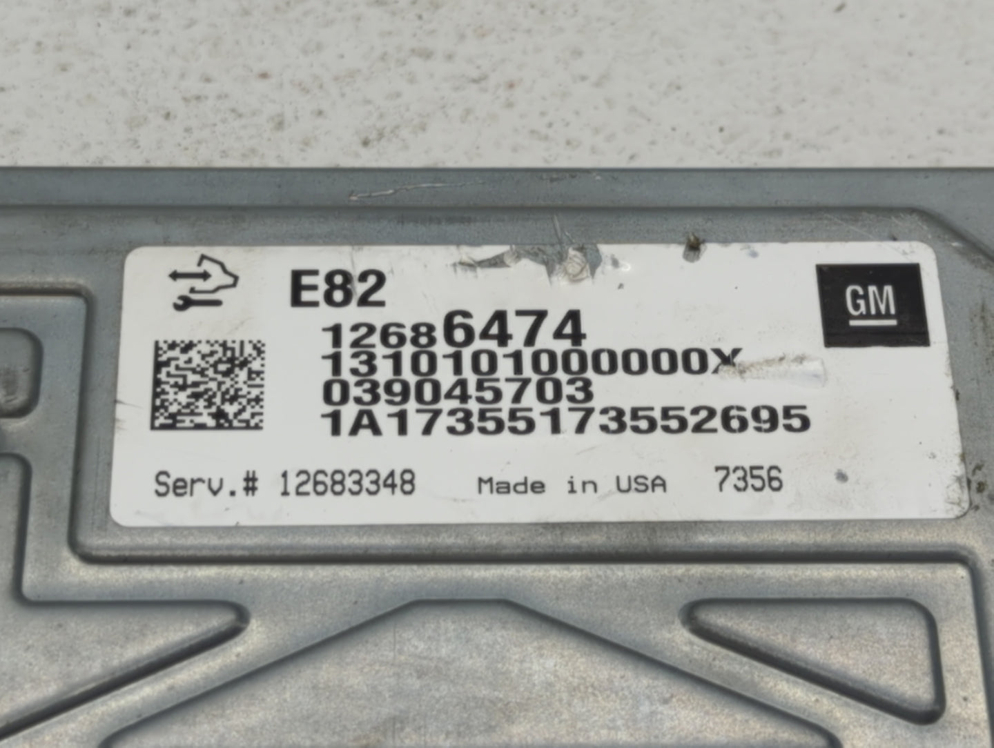 2018-2022 Chevrolet Traverse PCM Engine Control Computer ECU ECM PCU OEM P/N:12686474 12683348 Fits OEM Used Auto Parts - Oe