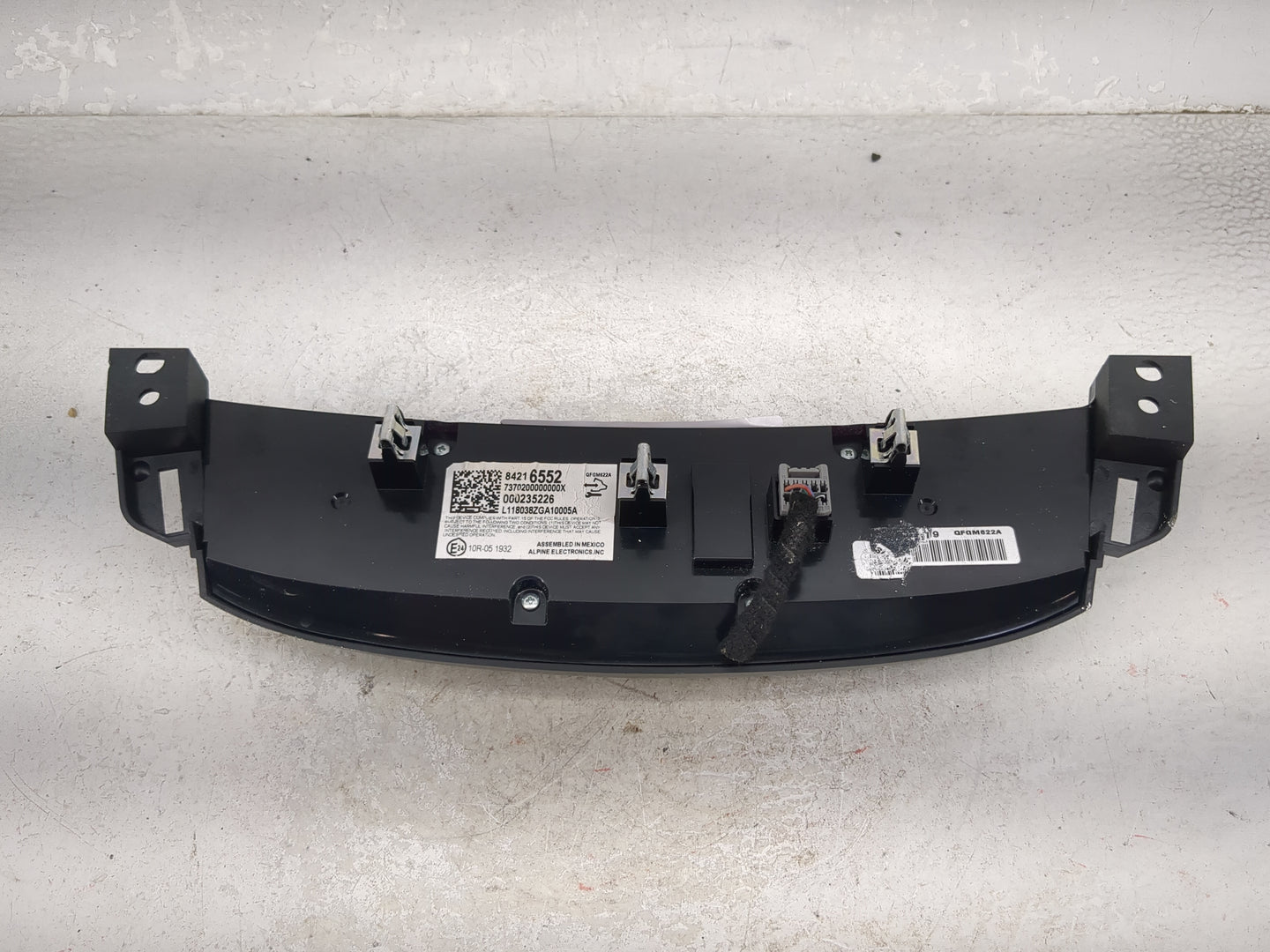 2018 Chevrolet Traverse Climate Control Module Temperature AC/Heater Replacement P/N:84216552 7370200000000X, 000235226 Fits