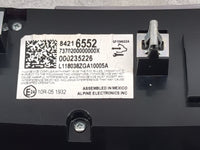 2018 Chevrolet Traverse Climate Control Module Temperature AC/Heater Replacement P/N:84216552 7370200000000X, 000235226 Fits