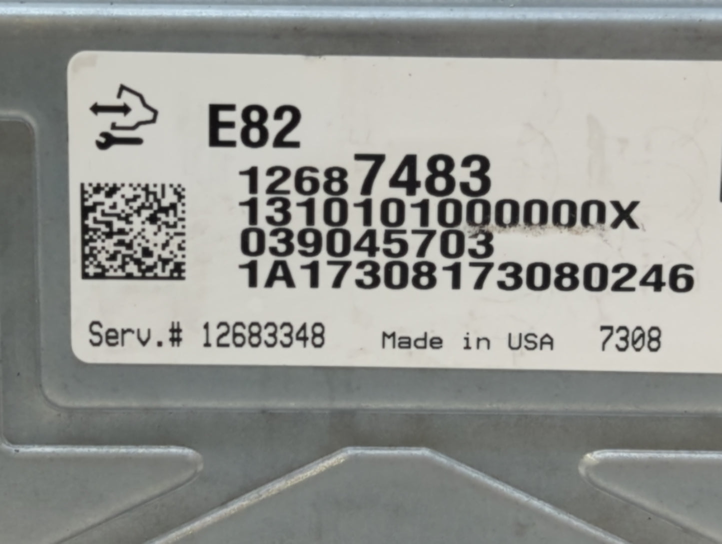 2018-2022 Chevrolet Traverse PCM Engine Control Computer ECU ECM PCU OEM P/N:12687483 Fits Fits 2016 2017 2018 2019 2020 202