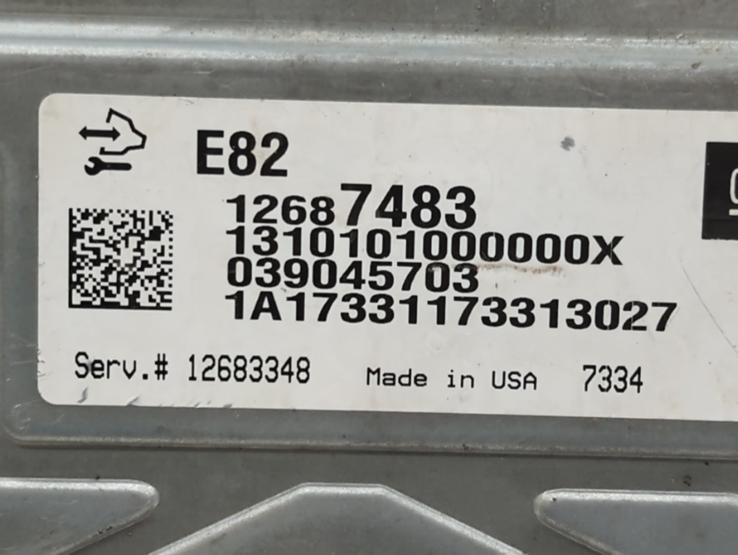 2018-2022 Chevrolet Traverse PCM Engine Control Computer ECU ECM PCU OEM P/N:12687483 Fits Fits 2016 2017 2018 2019 2020 202