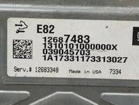 2018-2022 Chevrolet Traverse PCM Engine Control Computer ECU ECM PCU OEM P/N:12687483 Fits Fits 2016 2017 2018 2019 2020 202