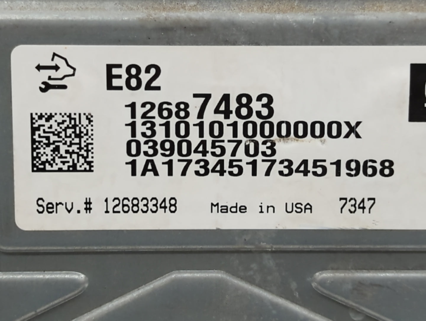 2018-2022 Chevrolet Traverse PCM Engine Control Computer ECU ECM PCU OEM P/N:12687483 Fits Fits 2016 2017 2018 2019 2020 202