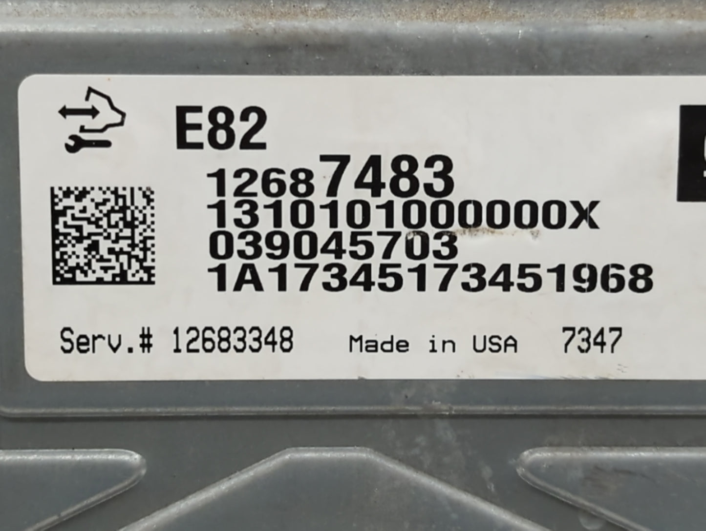 2018-2022 Chevrolet Traverse PCM Engine Control Computer ECU ECM PCU OEM P/N:12687483 Fits Fits 2016 2017 2018 2019 2020 202