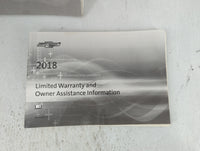 2018 Chevrolet Traverse Owners Manual Book Guide OEM Used Auto Parts - Oemusedautoparts1.com
