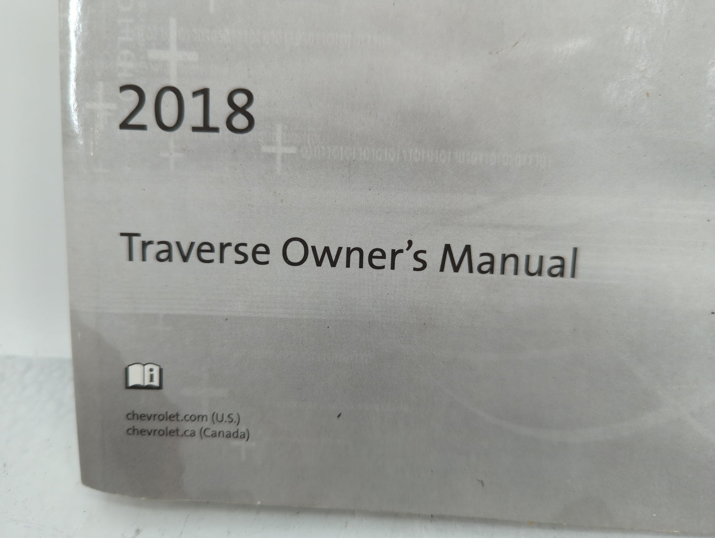2018 Chevrolet Traverse Owners Manual Book Guide OEM Used Auto Parts - Oemusedautoparts1.com