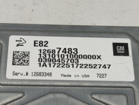 2018-2022 Chevrolet Traverse PCM Engine Control Computer ECU ECM PCU OEM P/N:12687483 Fits Fits 2016 2017 2018 2019 2020 202