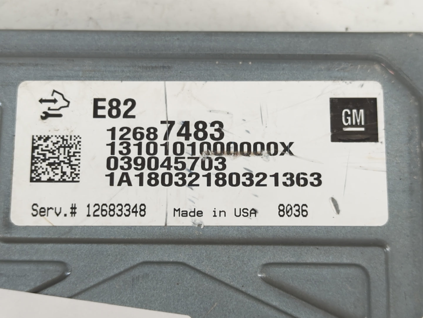 2018-2022 Chevrolet Traverse PCM Engine Control Computer ECU ECM PCU OEM P/N:12687483 Fits Fits 2016 2017 2018 2019 2020 202