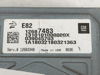 2018-2022 Chevrolet Traverse PCM Engine Control Computer ECU ECM PCU OEM P/N:12687483 Fits Fits 2016 2017 2018 2019 2020 202