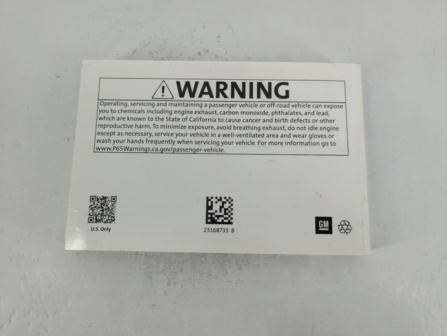 2018 Chevrolet Traverse Owners Manual Book Guide P/N:23168733 B OEM Used Auto Parts - Oemusedautoparts1.com