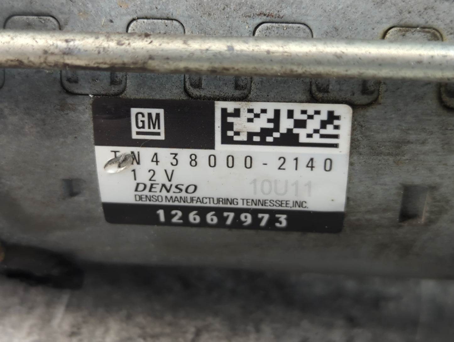 2018-2022 Chevrolet Traverse Car Starter Motor Solenoid OEM P/N:438000-2140 12667973 Fits Fits 2016 2017 2018 2019 2020 2021