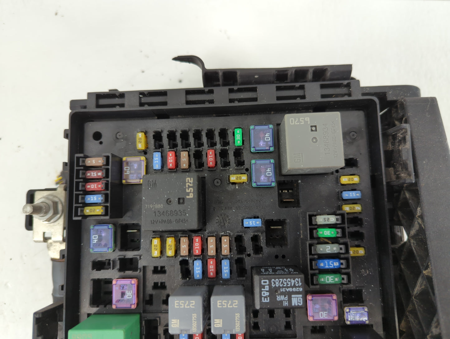 2018-2019 Chevrolet Traverse Fusebox Fuse Box Panel Relay Module P/N:PP-TD40 7171-5421-30 Fits Fits 2018 2019 OEM Used Auto 