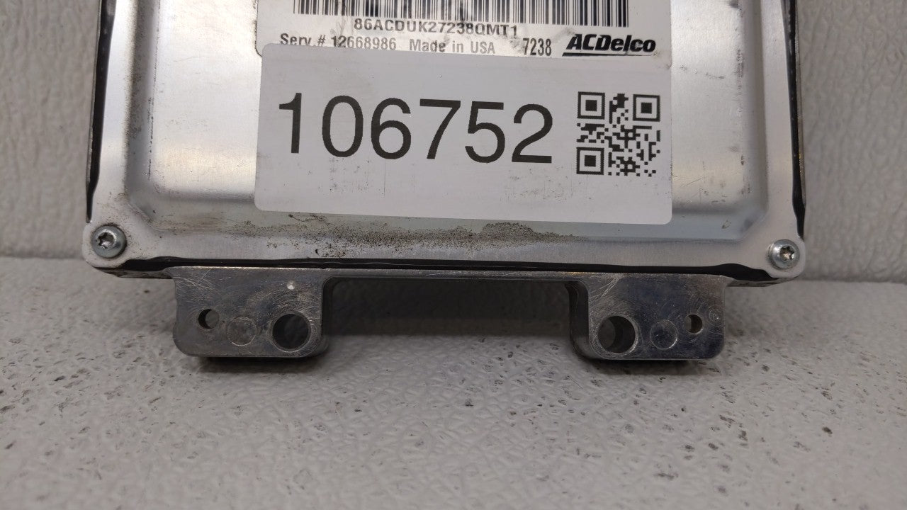 2017-2021 Chevrolet Trax PCM Engine Control Computer ECU ECM PCU OEM P/N:12679097 12670309 Fits Fits 2017 2018 2019 2020 202